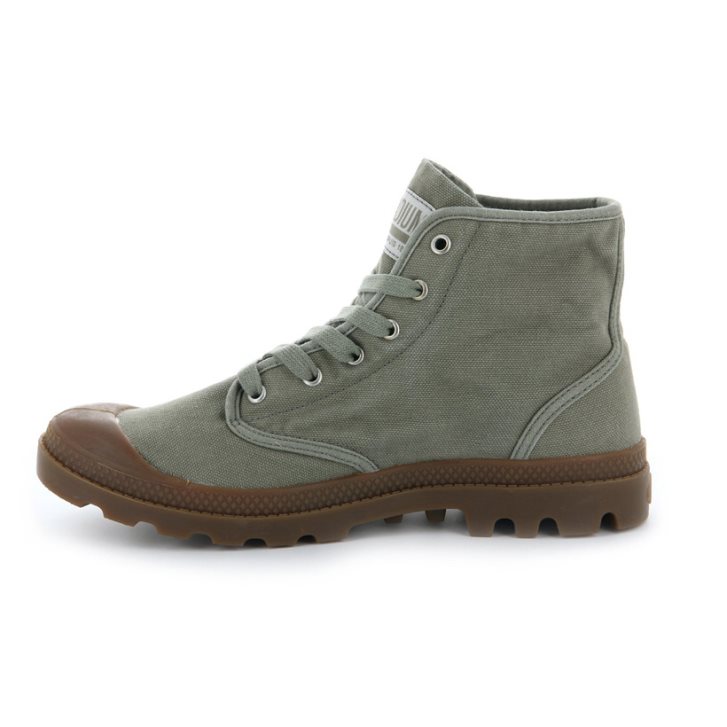 Palladium Pampa Hi Støvler Herre Olivengrønne | 629804-FEV