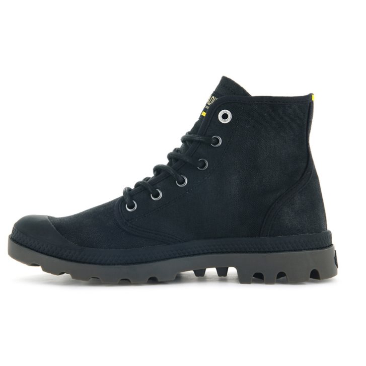 Palladium Pampa Hi WAX Støvler Dame Svarte | 530841-MLN