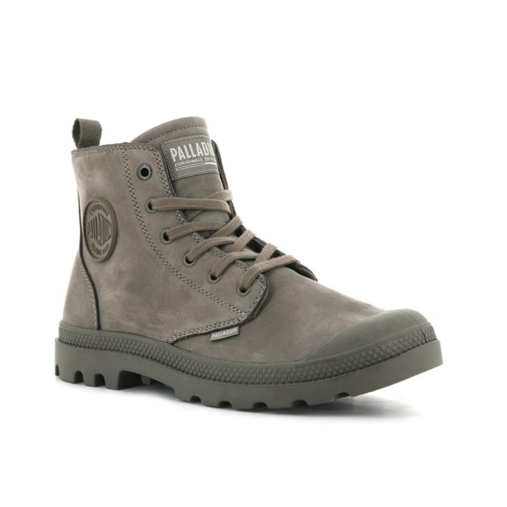 Palladium Pampa Hi Zip NBK Støvler Herre Brune | 049385-ZHO