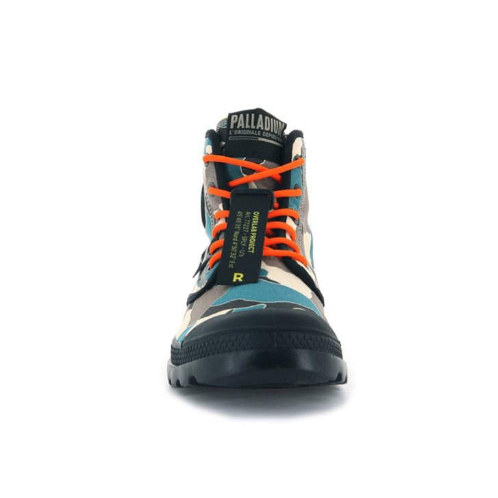 Palladium Pampa Lite Overlab Støvler Herre Camouflage | 342089-GFL