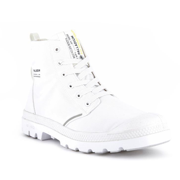 Palladium Pampa Lite+ Recycle WP+ Støvler Herre Hvite | 081492-GFA