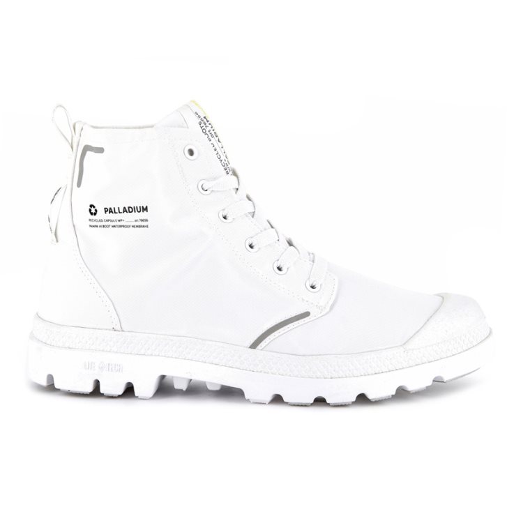 Palladium Pampa Lite+ Recycle WP+ Støvler Herre Hvite | 081492-GFA