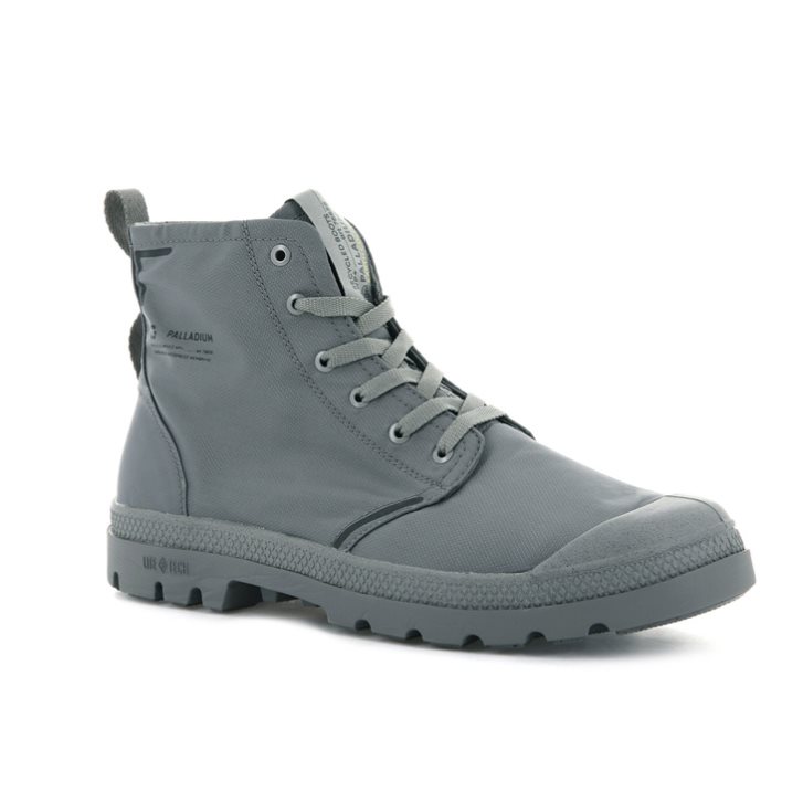 Palladium Pampa Lite+ Recycle WP+ Støvler Dame Grå | 124560-PVH