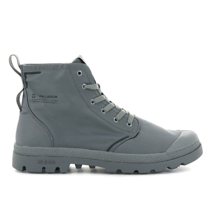 Palladium Pampa Lite+ Recycle WP+ Støvler Dame Grå | 124560-PVH