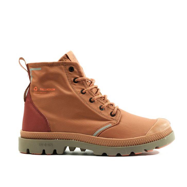 Palladium Pampa Lite+ Recycle WP+ Støvler Dame Brune | 158746-QSF