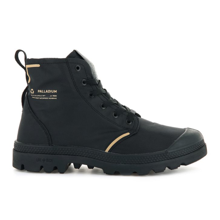 Palladium Pampa Lite+ Recycle WP+ Støvler Herre Svarte | 315024-TUS