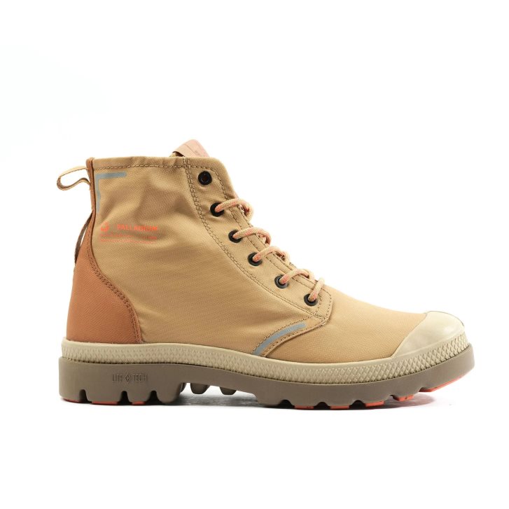 Palladium Pampa Lite+ Recycle WP+ Støvler Herre Brune | 362807-DCX