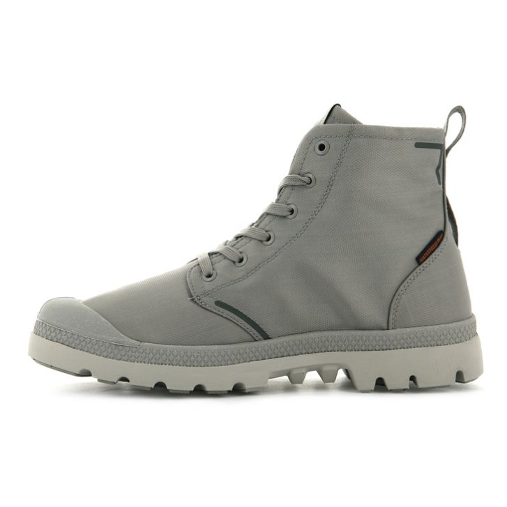 Palladium Pampa Lite+ Recycle WP+ Støvler Dame Grå | 389247-ZER