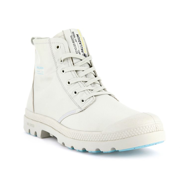 Palladium Pampa Lite+ Recycle WP+ Støvler Dame Pisket Krem | 635281-DFO