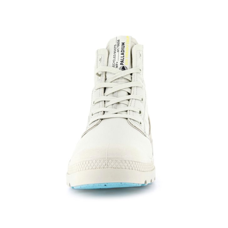 Palladium Pampa Lite+ Recycle WP+ Støvler Dame Pisket Krem | 635281-DFO