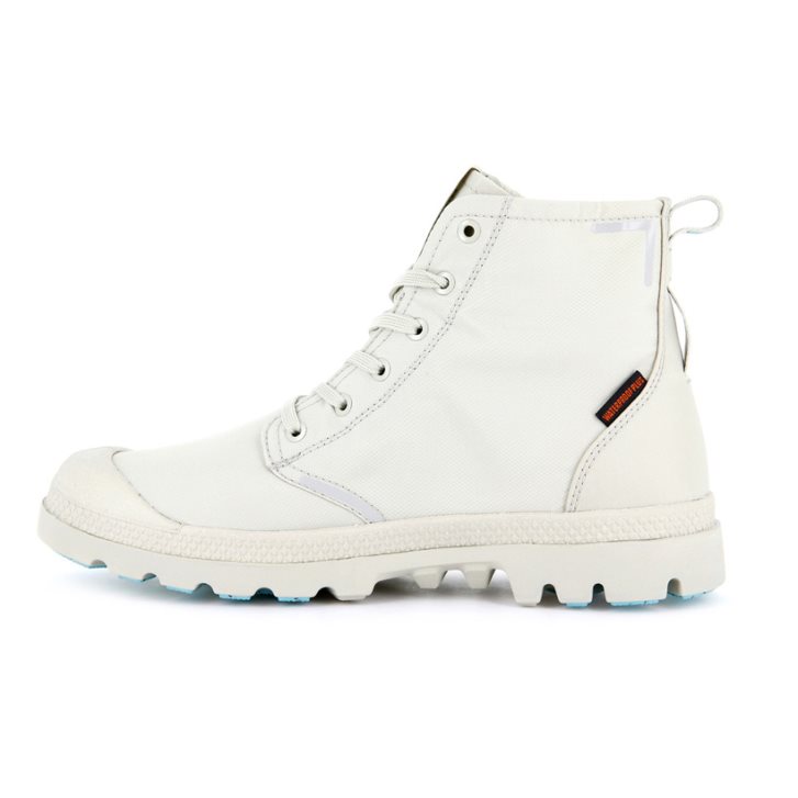 Palladium Pampa Lite+ Recycle WP+ Støvler Dame Pisket Krem | 635281-DFO