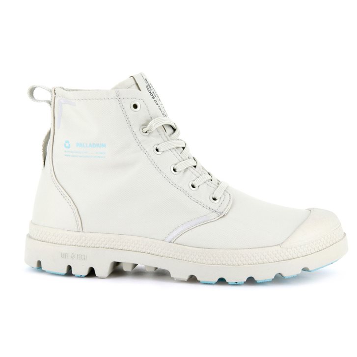 Palladium Pampa Lite+ Recycle WP+ Støvler Dame Pisket Krem | 635281-DFO