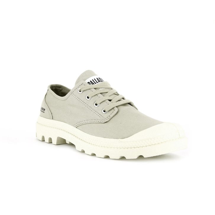 Palladium Pampa OX Organic II Oxford Sko Dame Lyse Grønn | 207965-AXR