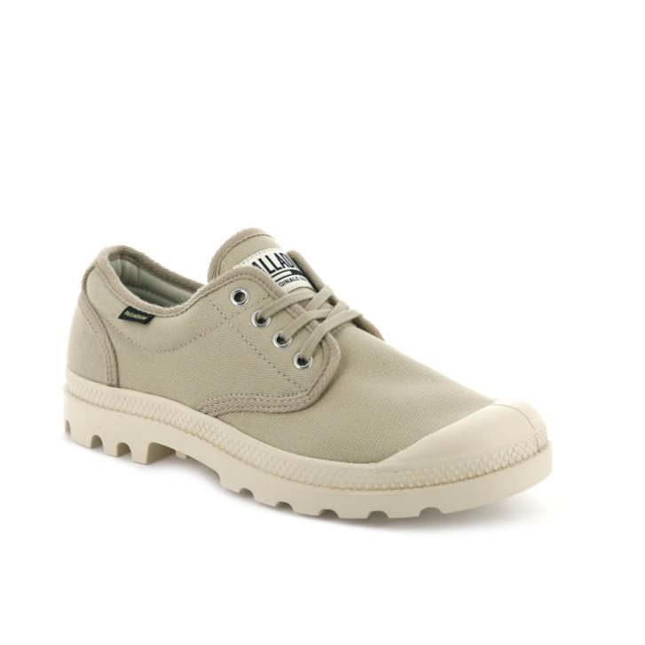 Palladium Pampa OX Originale Oxford Sko Herre Lyse Grønn | 054129-QAC