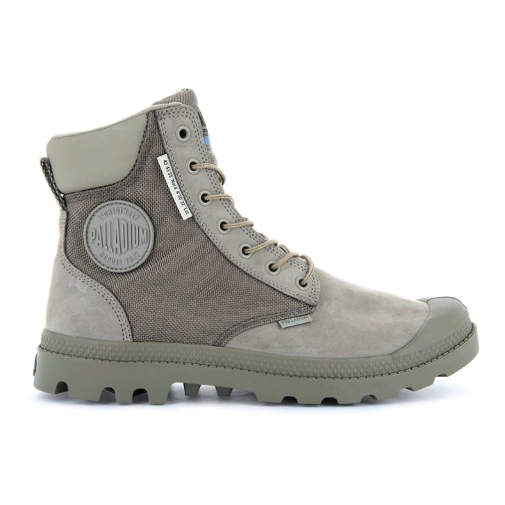 Palladium Pampa SC WPN U-S Støvler Dame Olivengrønne | 590762-OZA