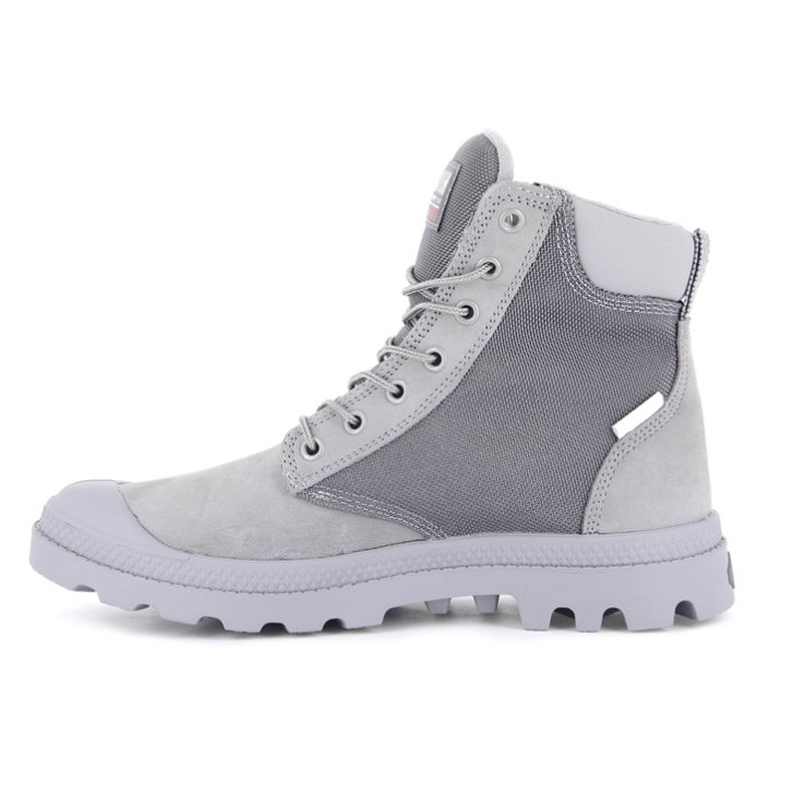 Palladium Pampa SC WPN U-S Støvler Herre Grå | 310495-QBU