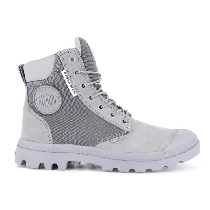 Palladium Pampa SC WPN U-S Støvler Herre Grå | 310495-QBU