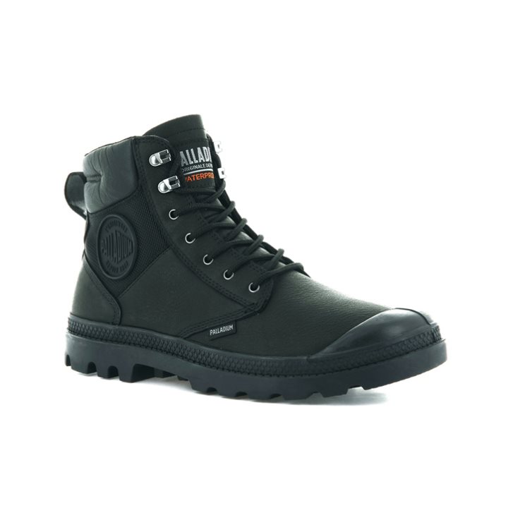 Palladium Pampa Shield WP+ LTH Støvler Dame Svarte | 425173-QBC