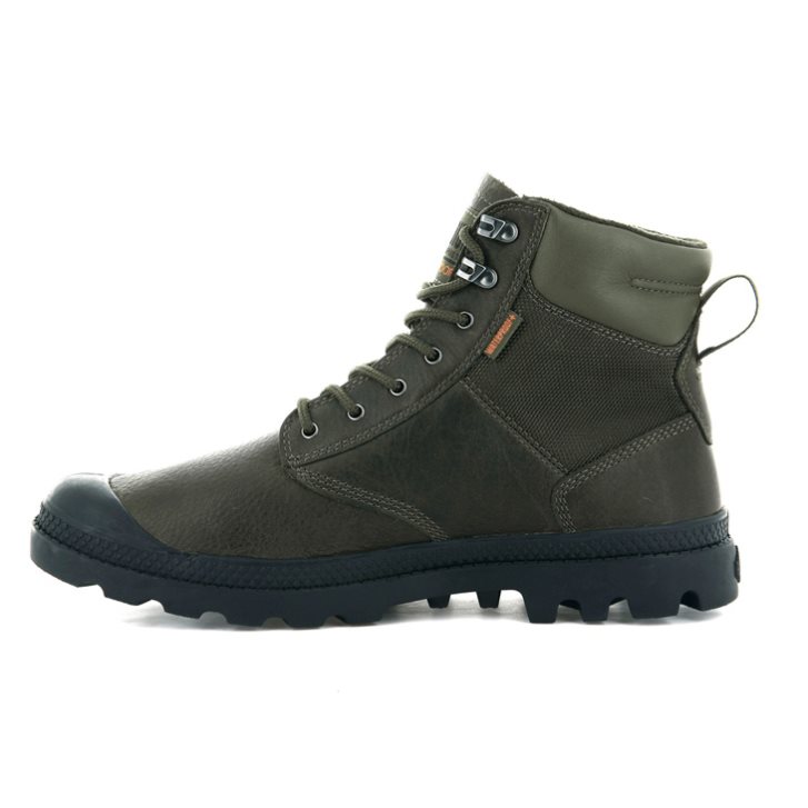 Palladium Pampa Shield WP+ LTH Støvler Herre Olivengrønne | 527486-EWO