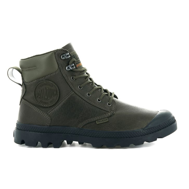 Palladium Pampa Shield WP+ LTH Støvler Herre Olivengrønne | 527486-EWO