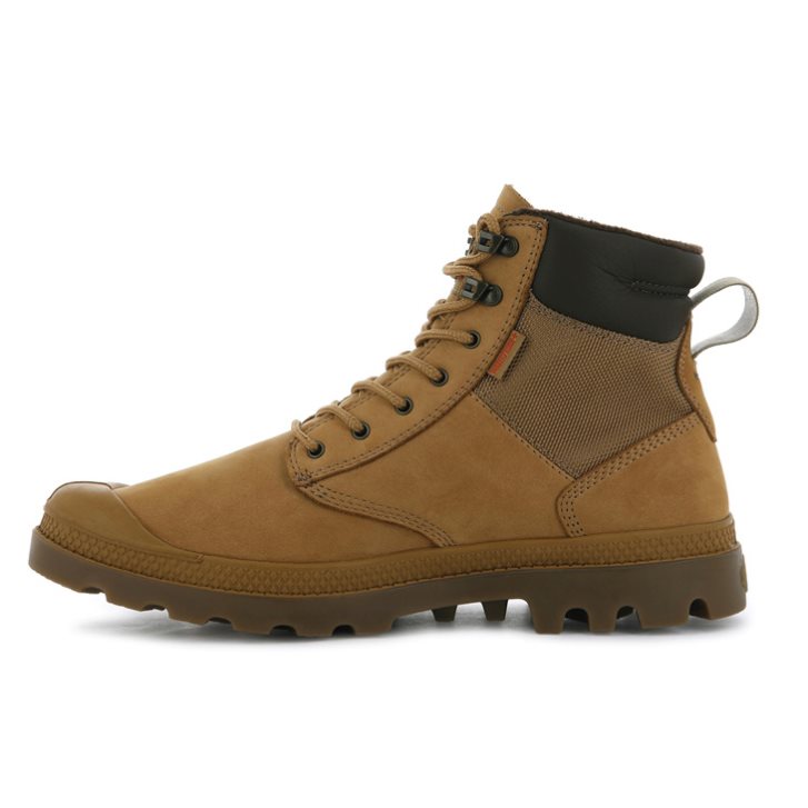 Palladium Pampa Shield WP+ LUX Støvler Herre Brune | 027643-LBP