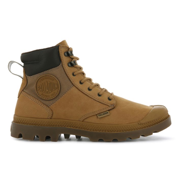 Palladium Pampa Shield WP+ LUX Støvler Herre Brune | 027643-LBP