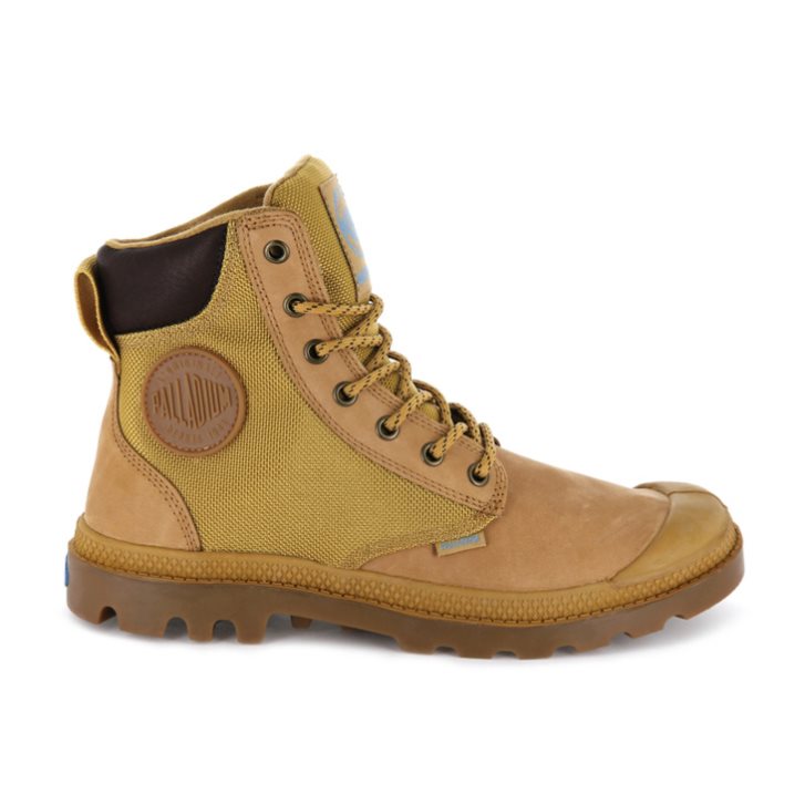 Palladium Pampa Sports Cuff WPN Støvler Dame Brune | 307491-NHD