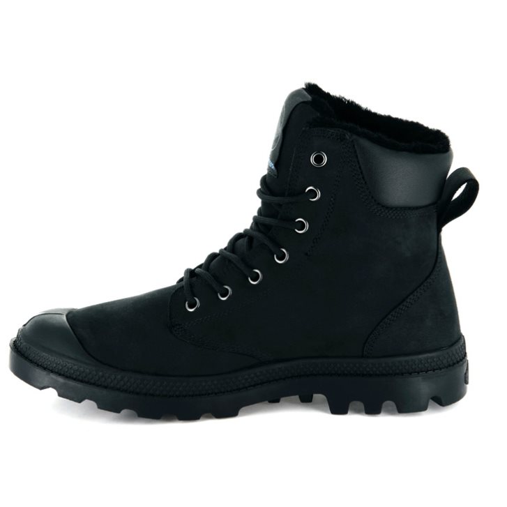 Palladium Pampa Sports Cuff WPS Støvler Herre Svarte | 043572-ZRB