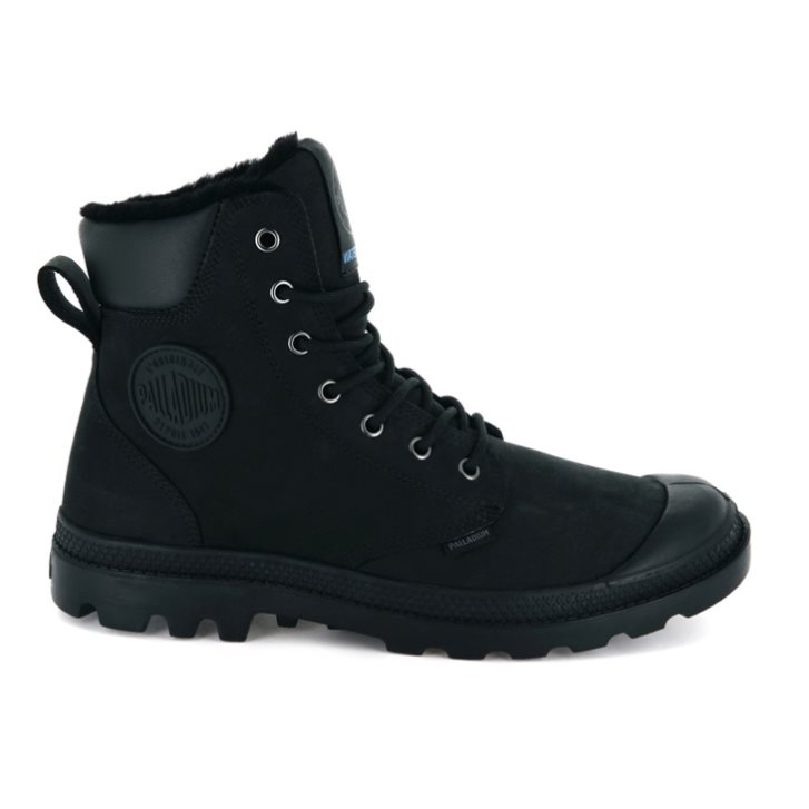 Palladium Pampa Sports Cuff WPS Støvler Herre Svarte | 043572-ZRB