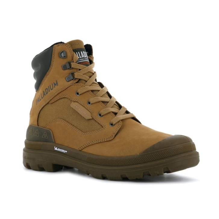 Palladium Pampa X Tech WPN Støvler Herre Brune | 925831-SQD