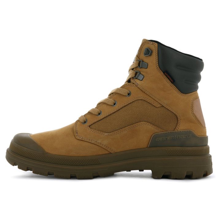 Palladium Pampa X Tech WPN Støvler Herre Brune | 925831-SQD