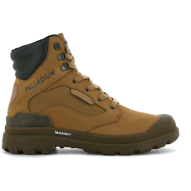 Palladium Pampa X Tech WPN Støvler Herre Brune | 925831-SQD