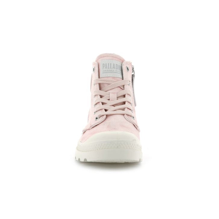 Palladium Pampa Zip Desertwash Støvler Dame Rosa | 735926-POT