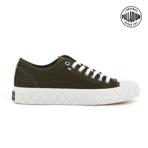 Palladium Palla Ace Canvas Low Tops Joggesko Herre Brune | 301924-USQ