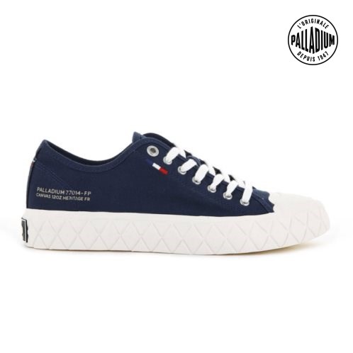 Palladium Palla Ace Canvas Low Tops Joggesko Dame Marineblå | 415720-WDU