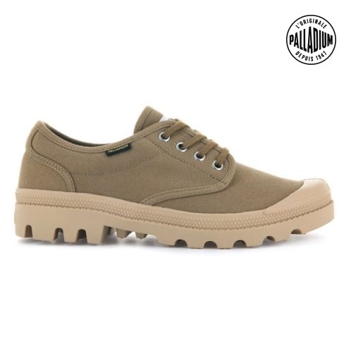 Palladium Pallabrousse Oxford Sko Dame Brune | 867250-PIS