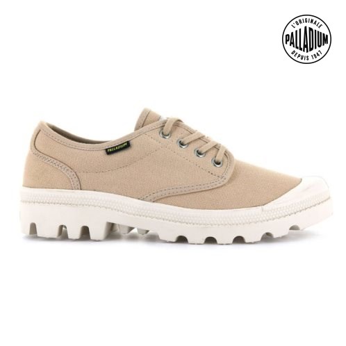 Palladium Pallabrousse Oxford Sko Herre Beige | 019643-FRJ