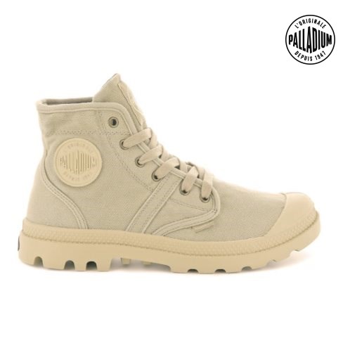 Palladium Pallabrousse Støvler Herre Khaki | 695041-PGV