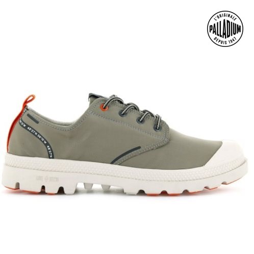 Palladium Pallafin RC LOW WP+ Oxford Sko Dame Olivengrønne | 364095-JNY