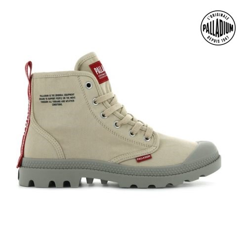 Palladium Pampa Hi Dare Støvler Dame Khaki | 653017-HXV