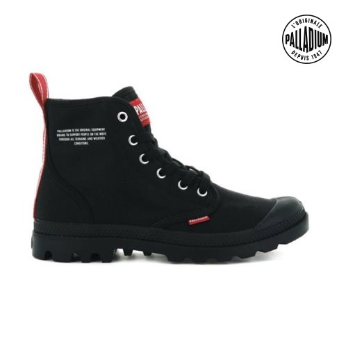 Palladium Pampa Hi Dare Støvler Dame Svarte | 614029-VOQ