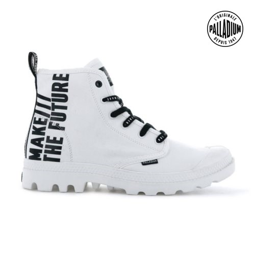 Palladium Pampa Hi Future Støvler Herre Hvite | 763194-ZVA