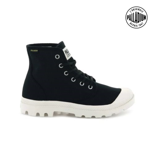 Palladium Pampa Hi Originale High Tops Joggesko Dame Svarte | 625703-JGC