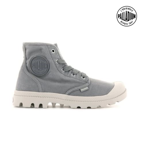 Palladium Pampa Hi Støvler Dame Grå | 745318-UCY