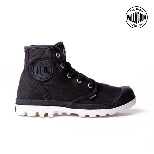 Palladium Pampa Hi Støvler Dame Svarte | 597028-FAS