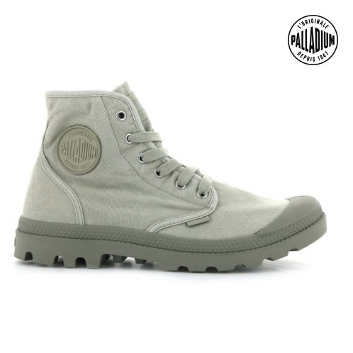 Palladium Pampa Hi Støvler Herre Lyse Grå | 564327-PRG