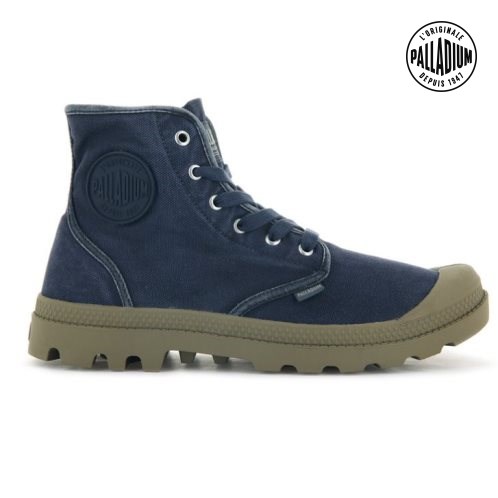 Palladium Pampa Hi Støvler Herre Marineblå | 169308-JRP