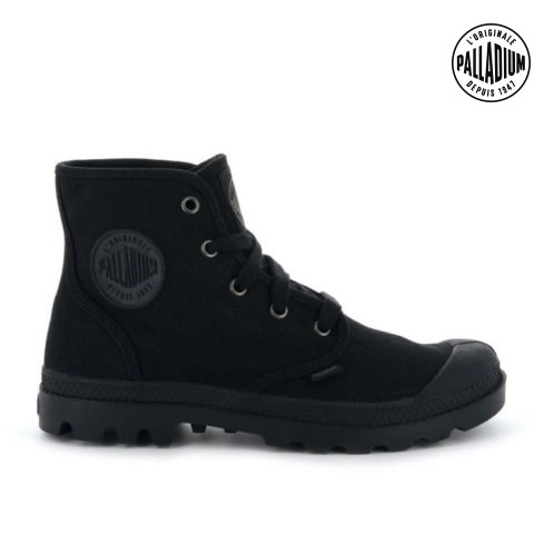 Palladium Pampa Hi Støvler Herre Svarte | 596071-JHI