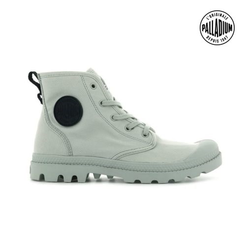 Palladium Pampa Hi Twill Støvler Dame Mint | 945216-LOY