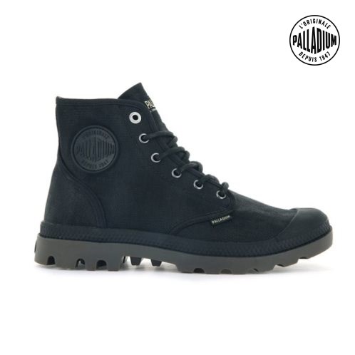 Palladium Pampa Hi WAX Støvler Herre Svarte | 817293-CZU